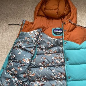 Patagonia Bivy vest mushroom size small